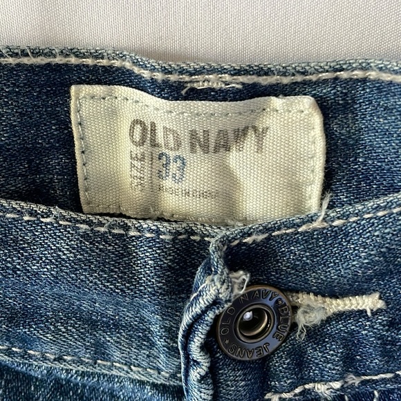 Old navy cargo/painter shorts size 33 blue jean - Picture 4 of 4